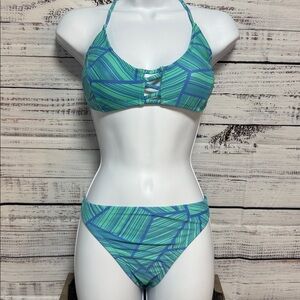 Xhilaration Aqua and Blue Bikini